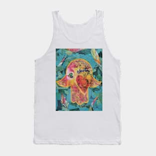 Bloom Hamsa by Harriette Knight Tank Top